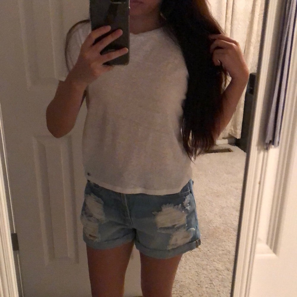 Abercrombie and Fitch Crop Tee